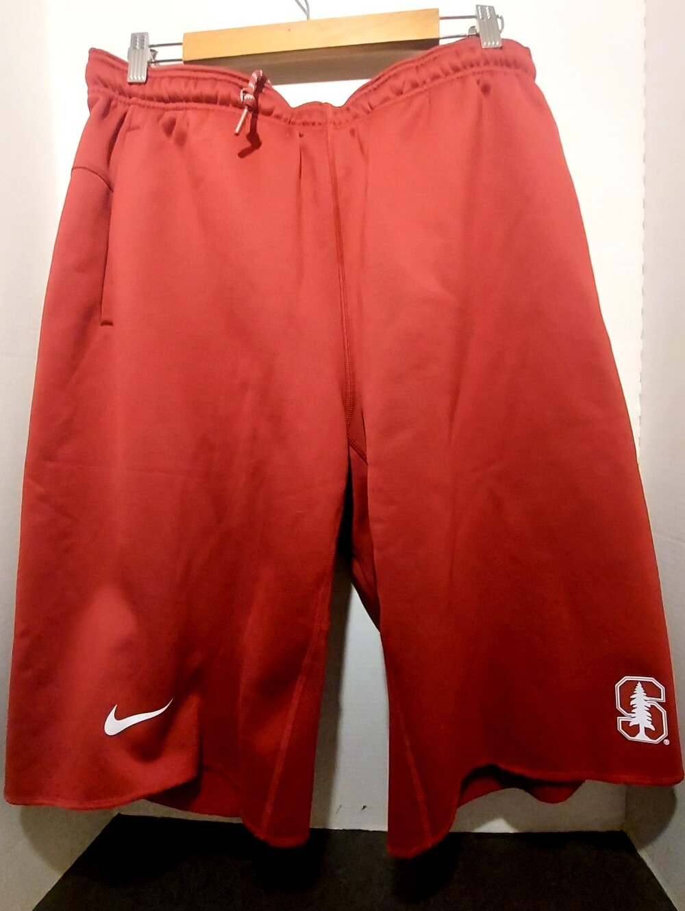 Nike Stanford Cardinal Basketball Shorts Large Baggy Over Knee 90s Y2k Style Fit